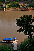 Luang Prabang, Laos - Walking along the riverfront of the Nam Khan